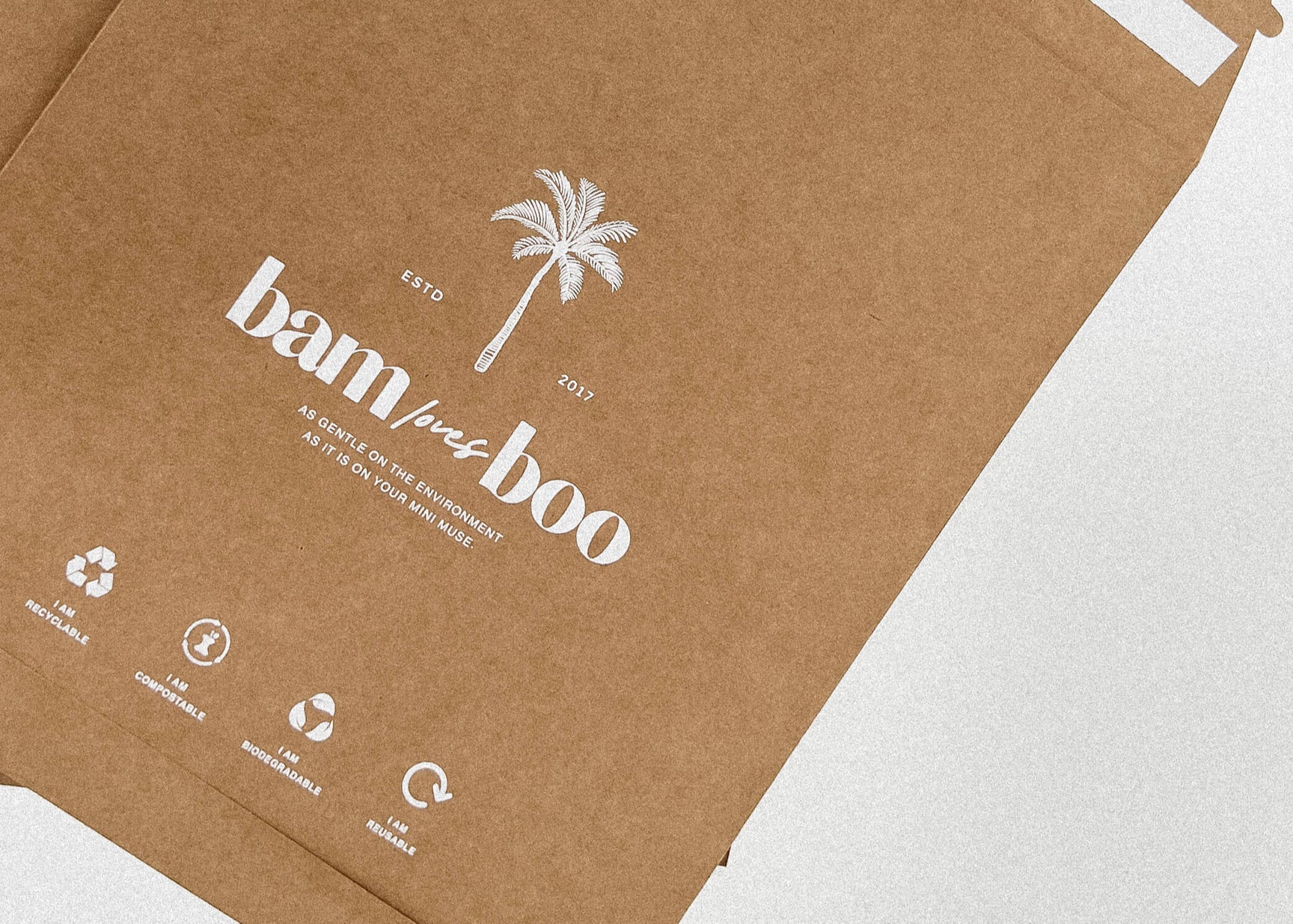 Bam Loves Boo recycled packaging envelopes